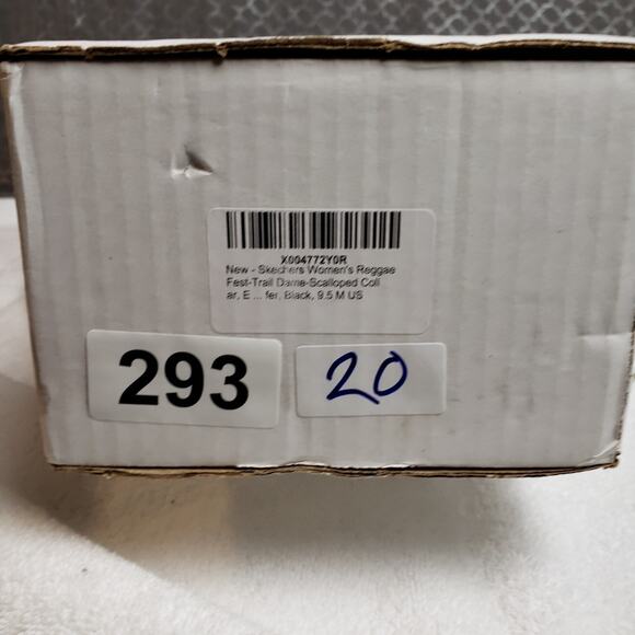 Skechers Reggae Loafers Womens 9.5 Black Slipon Scalloped Knit Casual Streetwear - Picture 10 of 10